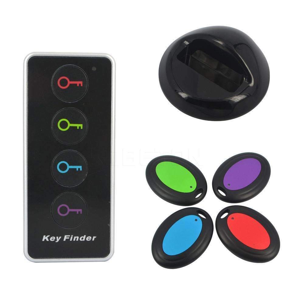 Compact Key Tracker with LED and 4 Receivers - Luxicro