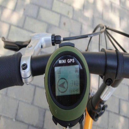 Compact GPS Tracker Keychain for Hiking
