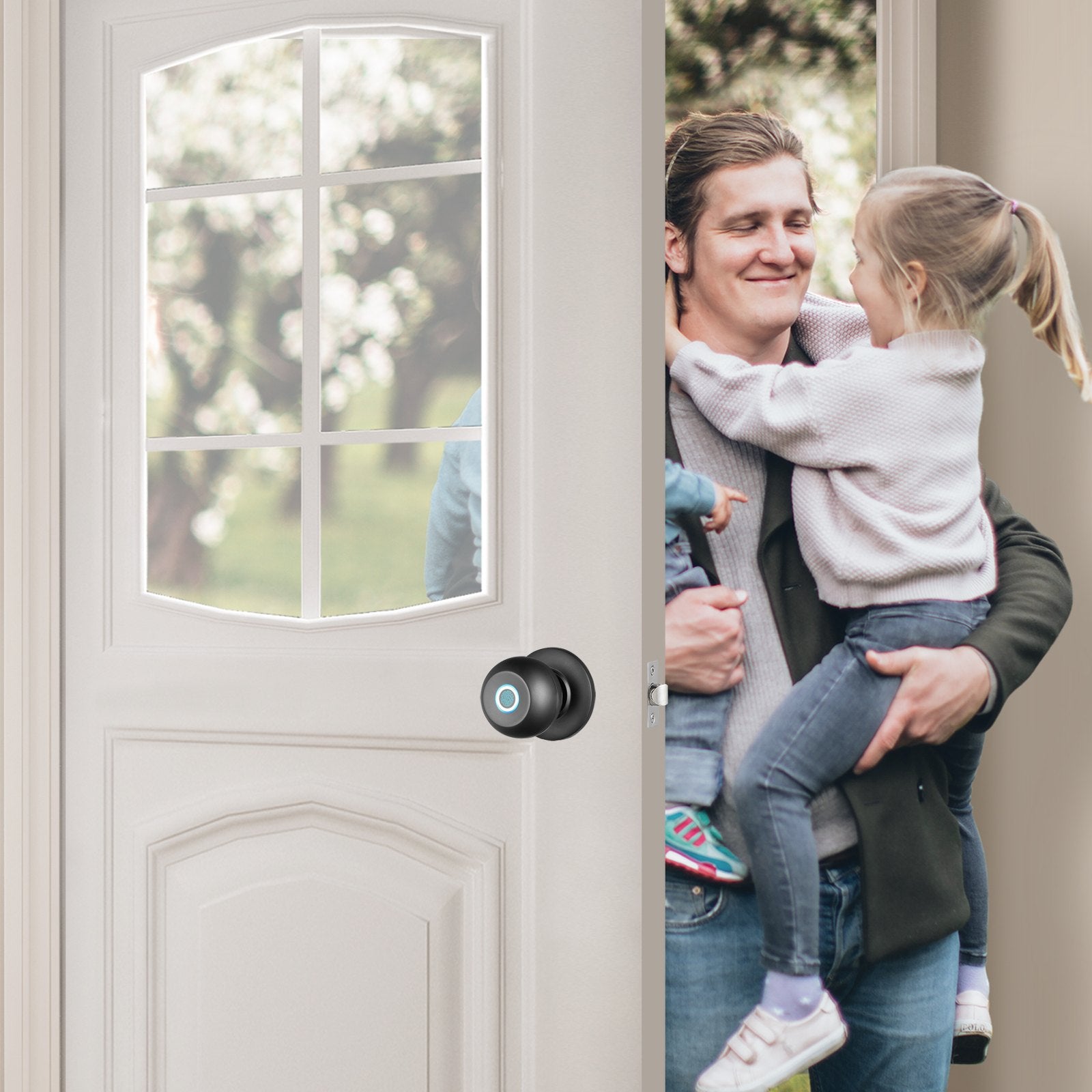 Smart Fingerprint Door Lock - Keyless Home Security System - Luxicro