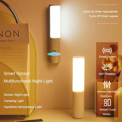 Smart Touch Table Night Light with Motion Sensor