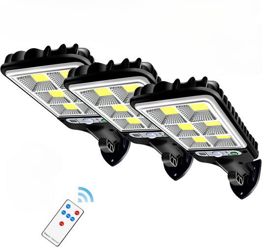 3 Pack Waterproof Solar Powered Lights - Luxicro