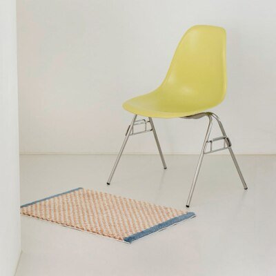 Soft Checker Pattern Bathroom Mat