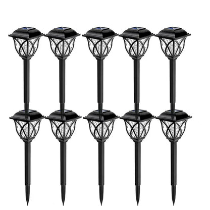 Bright Solar Powered Yard Lamp