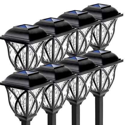 Bright Solar Powered Yard Lamp
