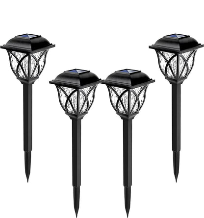 Bright Solar Powered Yard Lamp