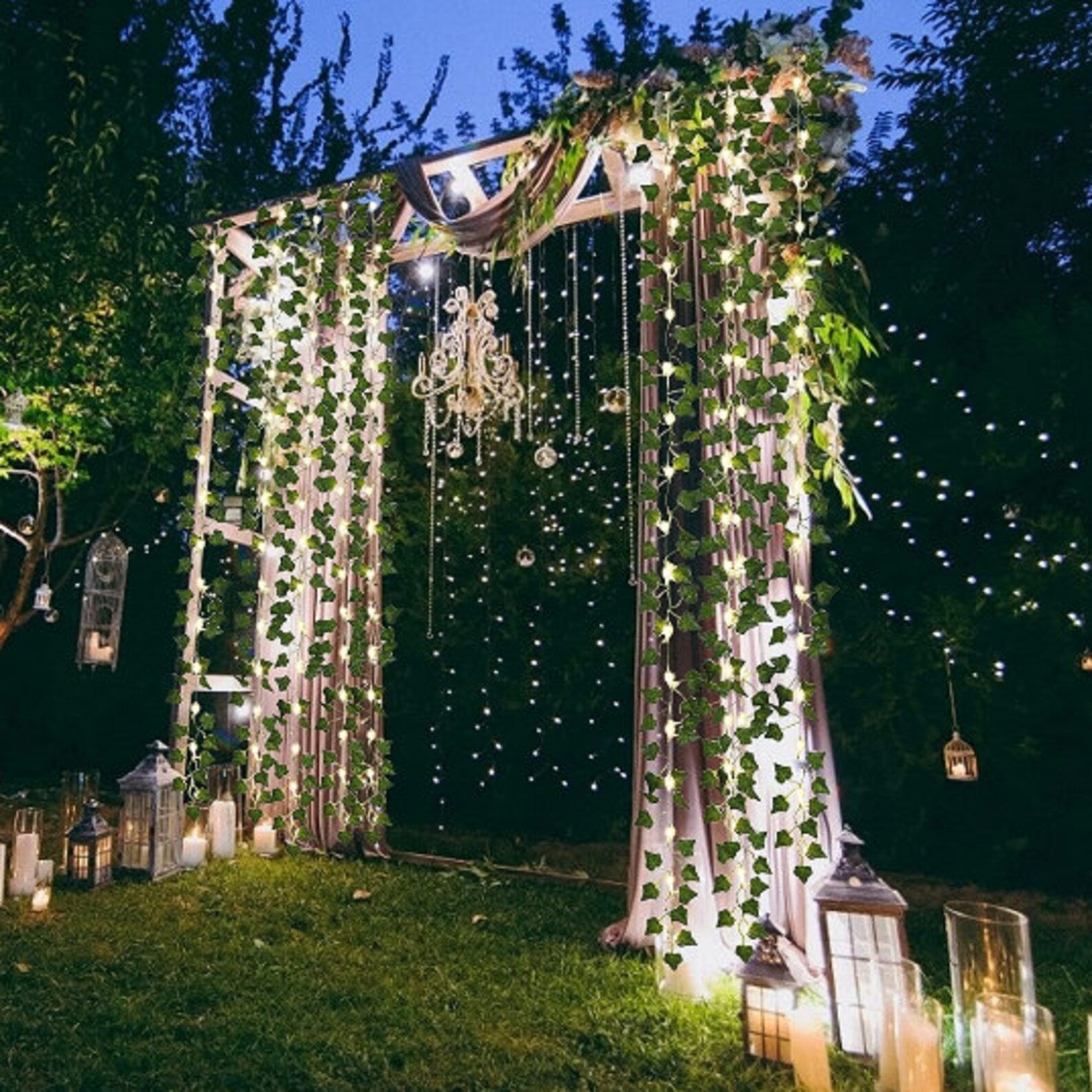Bright LED Garden Hanging Lights - Luxicro