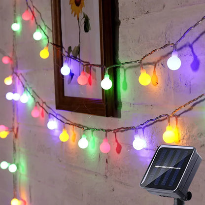 Bright Outdoor Solar String Lights