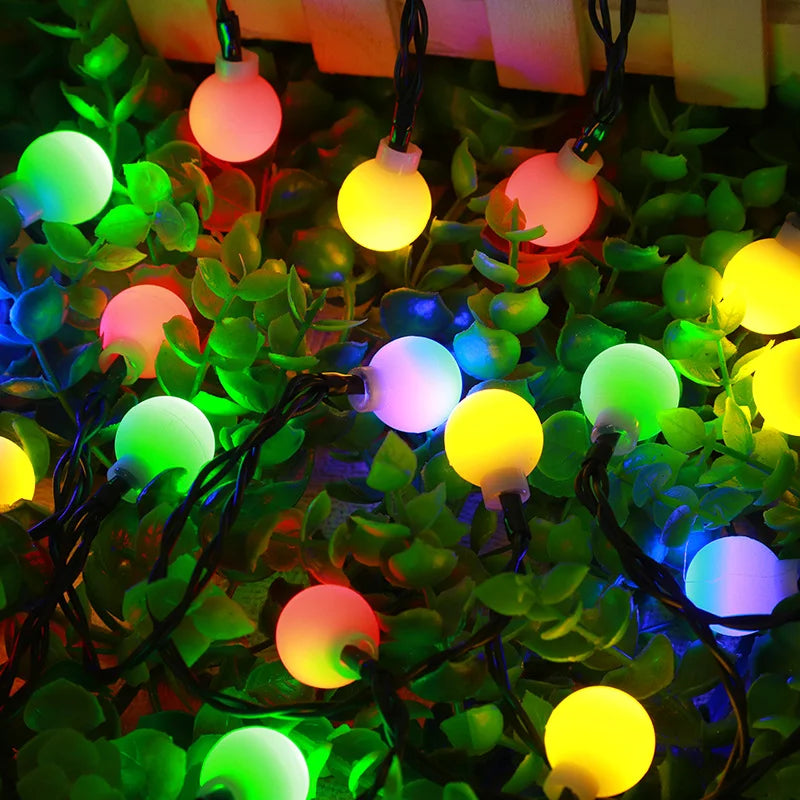 Bright Outdoor Solar String Lights - Luxicro