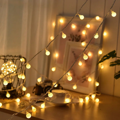 Bright Outdoor Solar String Lights