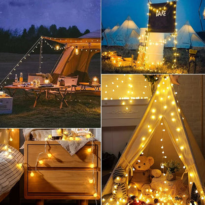 Bright Outdoor Solar String Lights