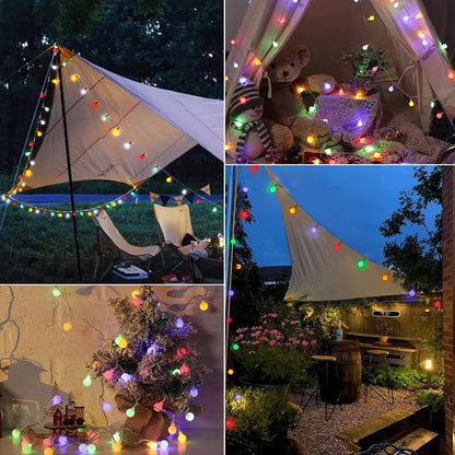 Bright Outdoor Solar String Lights