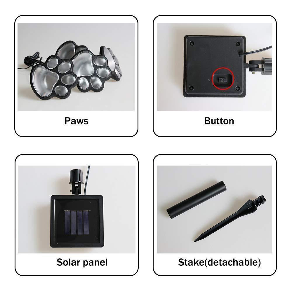 Vibrant Outdoor Solar Garden Lights