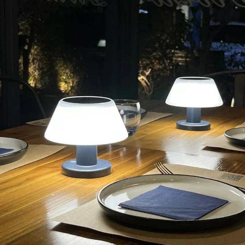 Eco Friendly Table Lamp - Bright Green Light - Luxicro