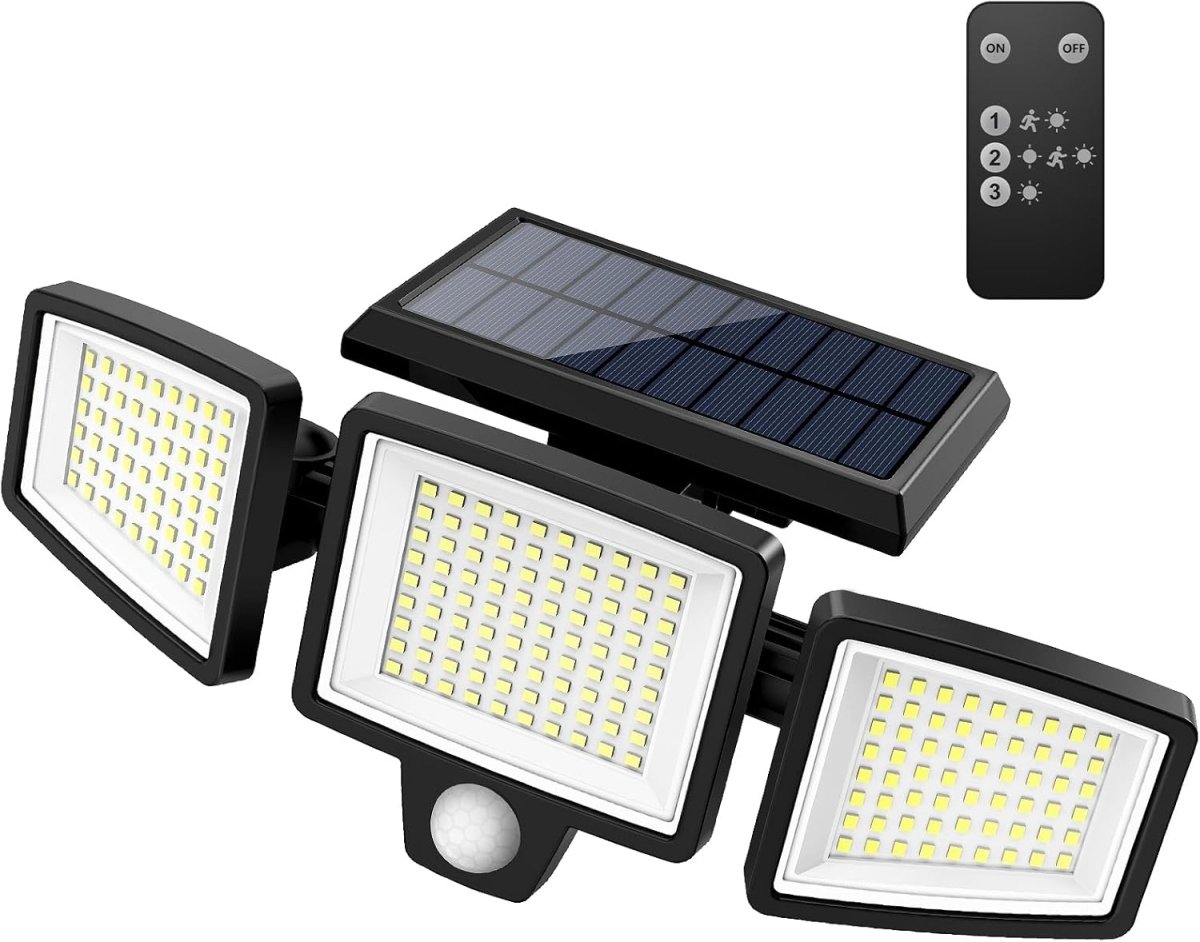 Outdoor Solar Motion Sensor Security Light