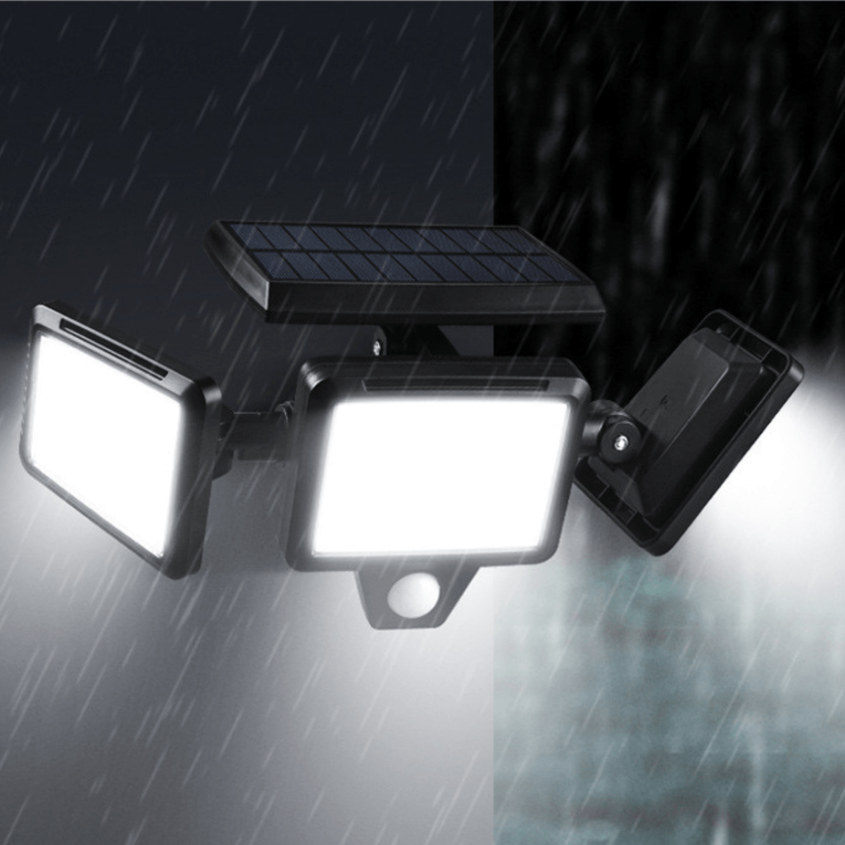 Outdoor Solar Motion Sensor Security Light
