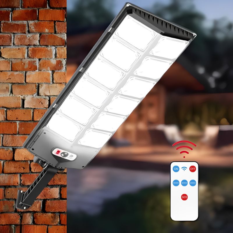 Bright 250W LED Outdoor Security Light with Motion Detector - Luxicro