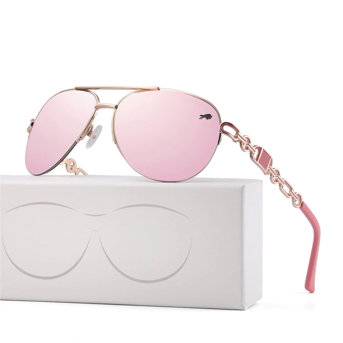 Stylish Ladies Polarized Sunglasses with UV Defense - Luxicro