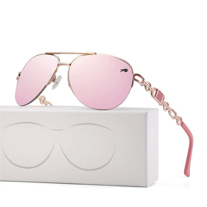 Stylish Ladies Polarized Sunglasses with UV Defense - Luxicro