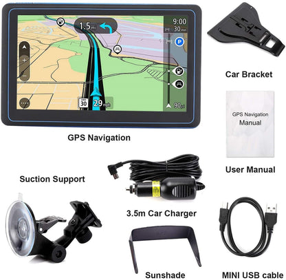 Advanced 7 GPS Sat Nav with Live Traffic Alerts