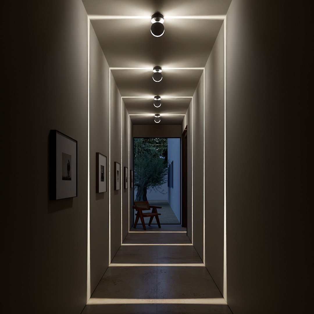 Vibrant LED Wall Light with Color Changing Modes