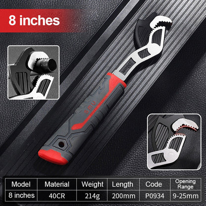 Heavy Duty Adjustable Pipe Wrench Tool