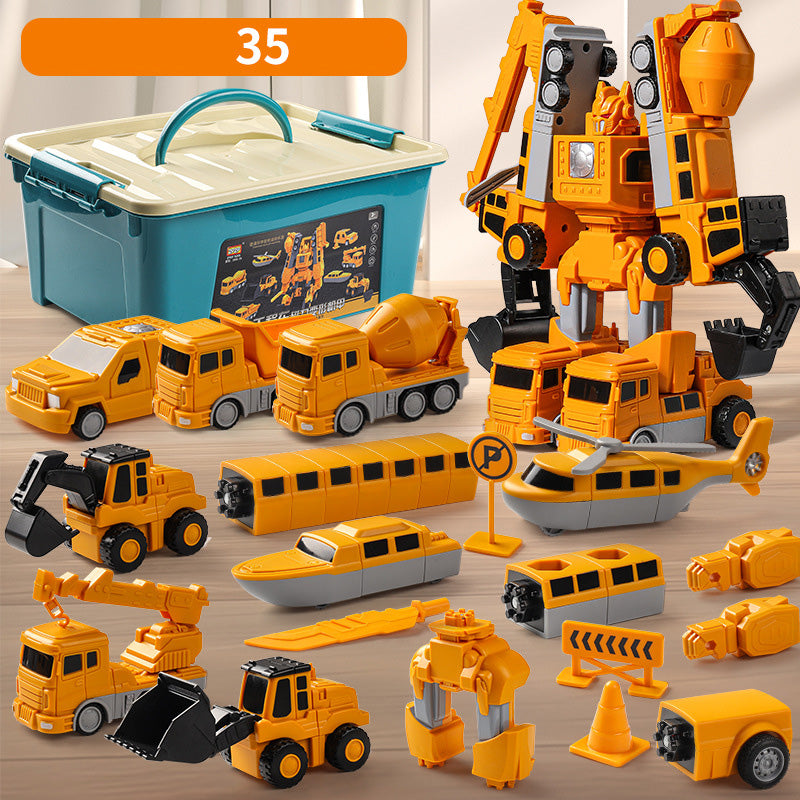 Colorful Fun Magnetic Block Toy Set