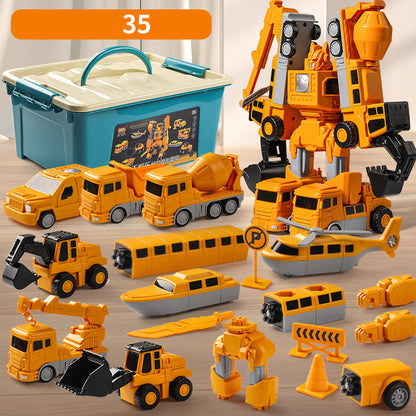 Colorful Fun Magnetic Block Toy Set