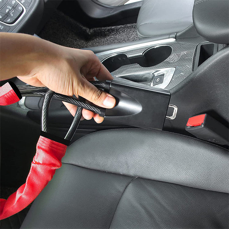 Heavy Duty Car Steering Wheel Lock Cable