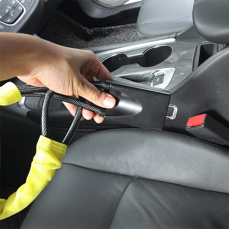 Heavy Duty Car Steering Wheel Lock Cable