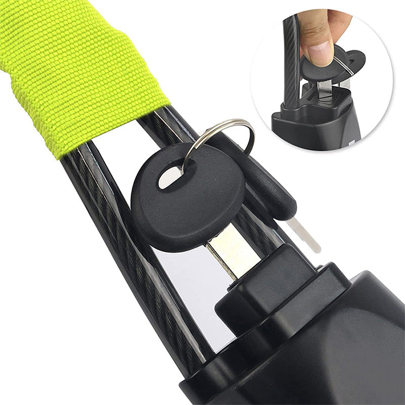 Heavy Duty Car Steering Wheel Lock Cable
