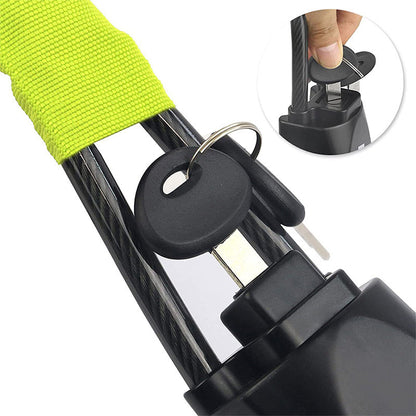 Heavy Duty Car Steering Wheel Lock Cable