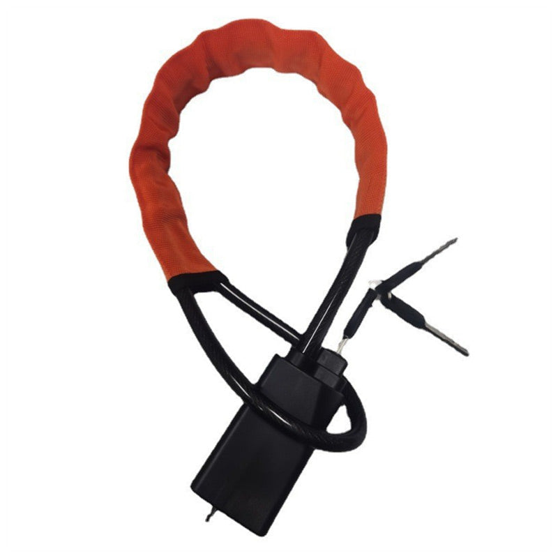 Heavy Duty Car Steering Wheel Lock Cable