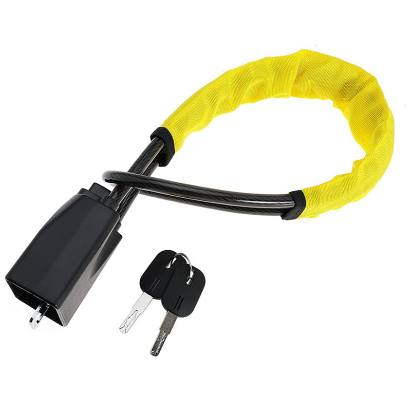 Heavy Duty Car Steering Wheel Lock Cable
