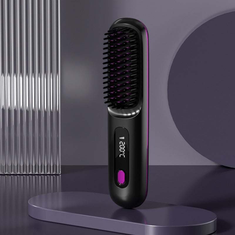 Quick Heat Ceramic Flat Iron Comb - Luxicro