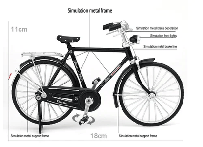 Small Scale Bike Building Model Kit