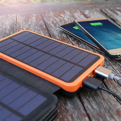 Portable Solar Powered Waterproof Charger Bank