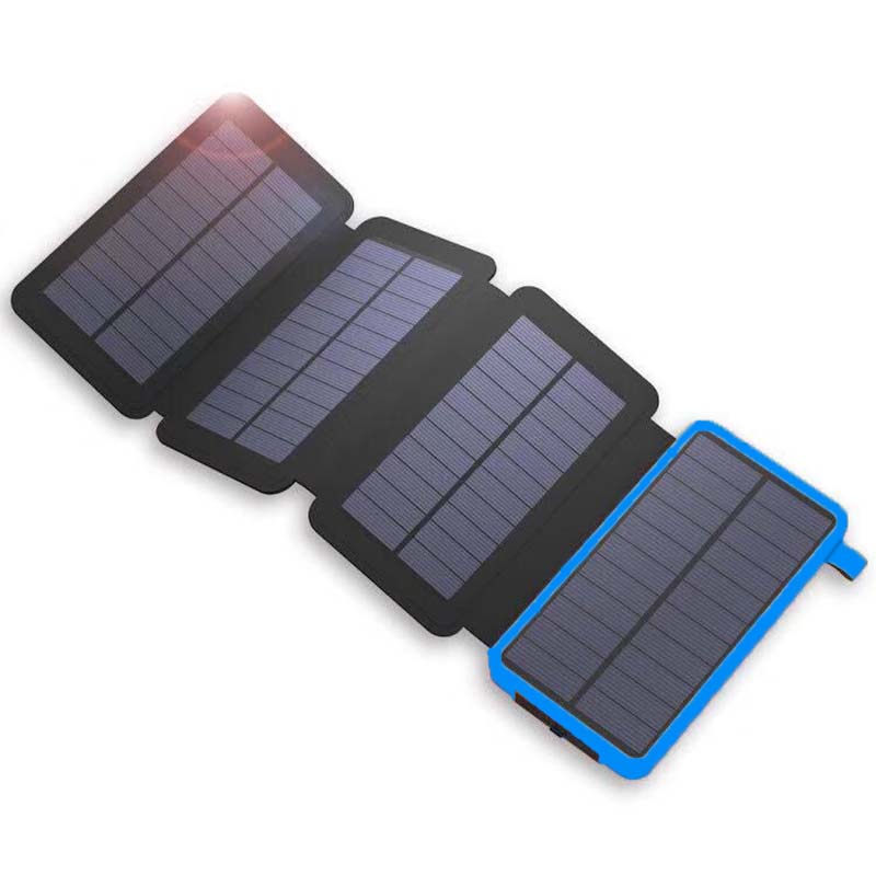 Portable Solar Powered Waterproof Charger Bank