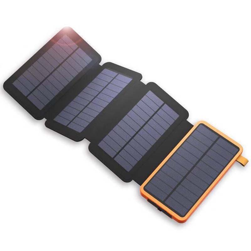 Portable Solar Powered Waterproof Charger Bank