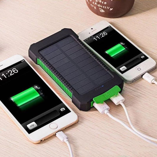 Compact Solar Charging Power Bank - Luxicro