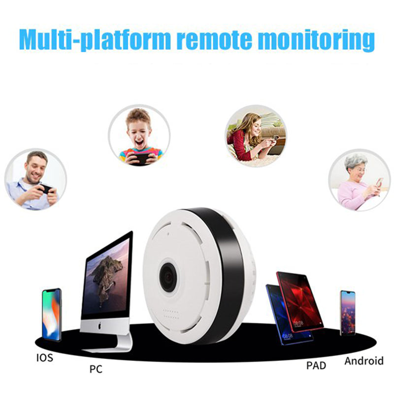 Wide Angle Wireless Home Security Camera