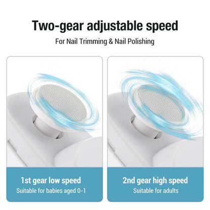Cordless Battery Nail Clipper Set