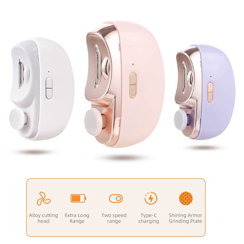 Cordless Battery Nail Clipper Set