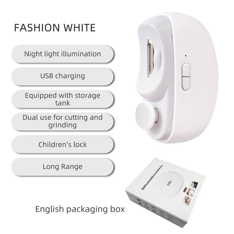 Cordless Battery Nail Clipper Set