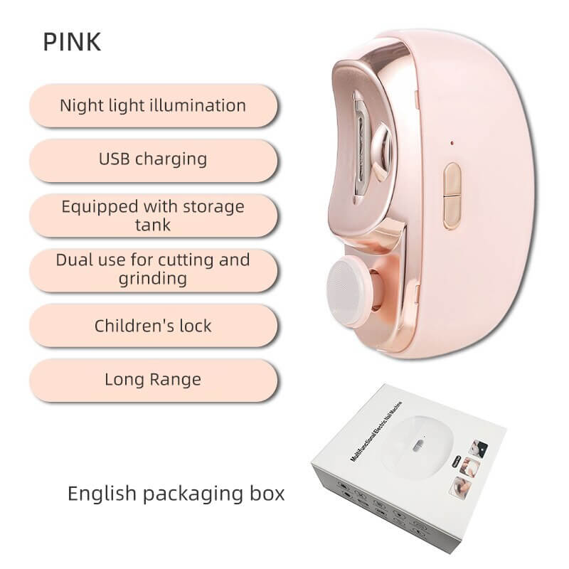 Cordless Battery Nail Clipper Set