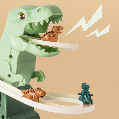 Fun Dinosaur Playset with Slide and Climb