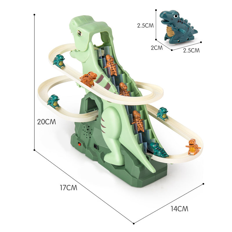 Fun Dinosaur Playset with Slide and Climb