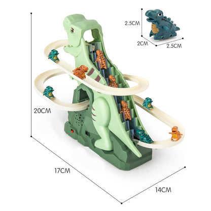 Fun Dinosaur Playset with Slide and Climb