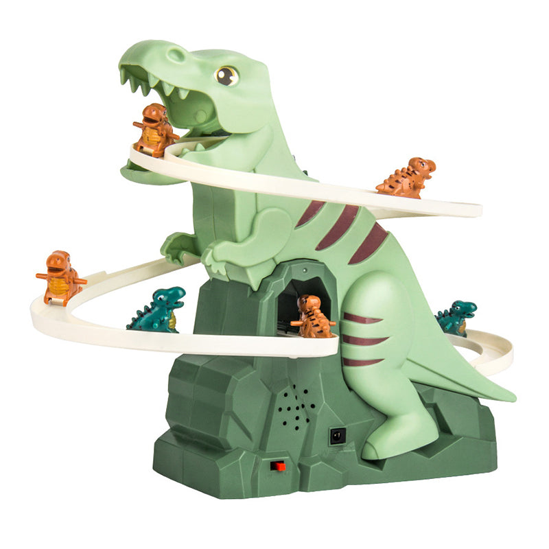 Fun Dinosaur Playset with Slide and Climb - Luxicro