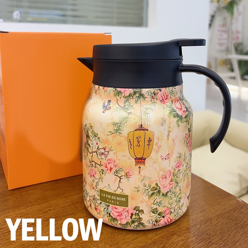 Big 1L Insulated Tea Pot with Strainer