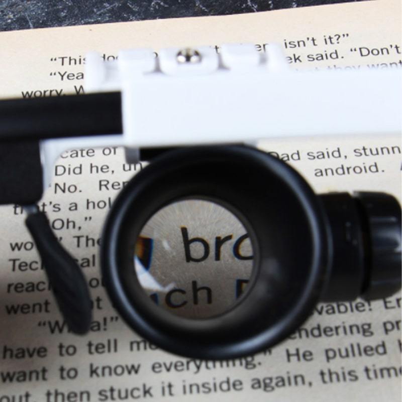 Magnifying LED Reading Glasses 8x 15x 23x